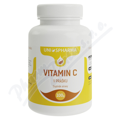 Uniospharma Vitamin C v prku 100g
