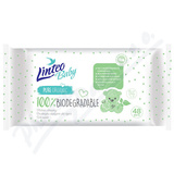 Vlhčené ubrousky LINTEO BABY BIODEGRADABLE 48ks